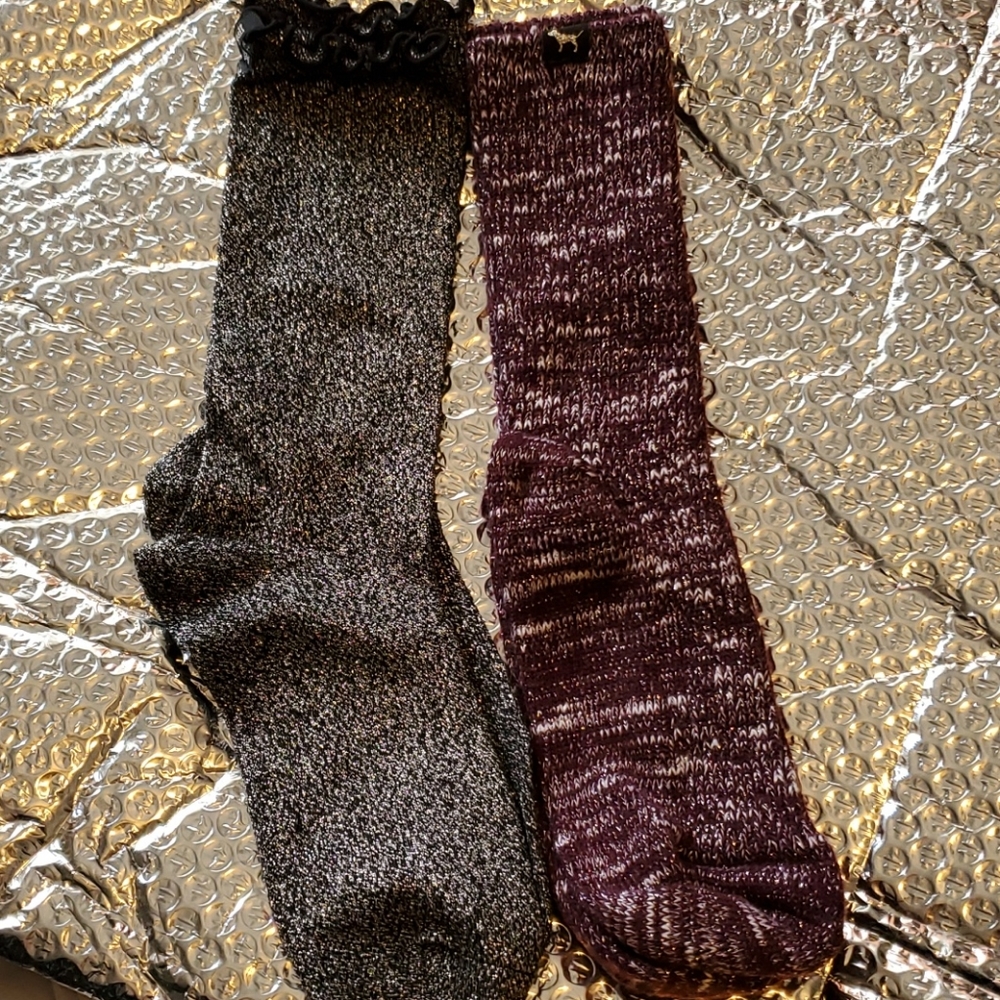 Victoria secret pink socks NWOT